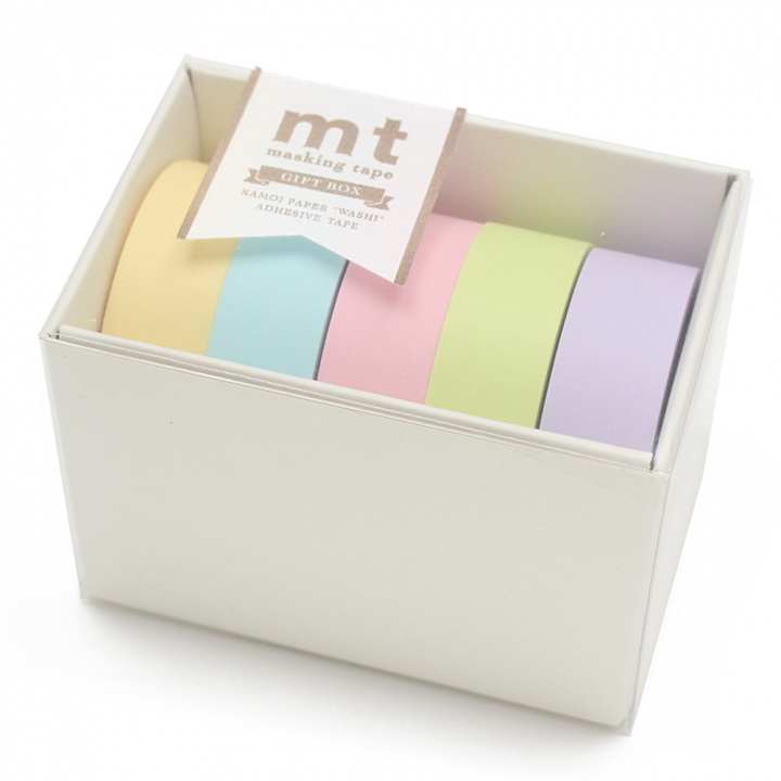 Washi-Tape Geschenkbox Pastell in der Gruppe Basteln & Hobby / Hobbyzubehör / Washi Tape bei Pen Store (126397)