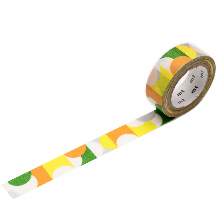 Washi-Tape Yellow × Green in der Gruppe Basteln & Hobby / Hobbyzubehör / Washi Tape bei Pen Store (126486)