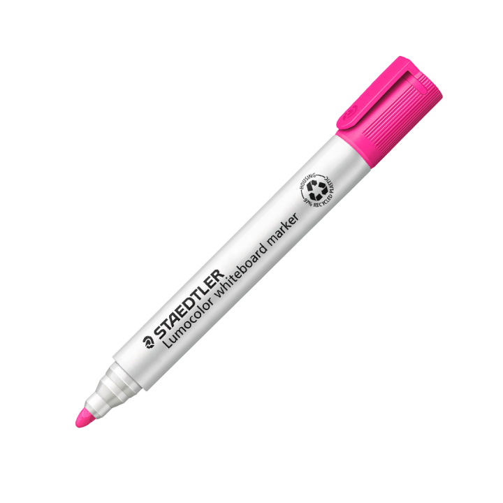 Lumocolor Whiteboard marker 2 mm pink in der Gruppe Stifte / Etikettierung und Büro / Whiteboard Marker bei Pen Store (126602)