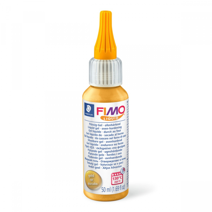 FIMO Liquid gel 50 ml gold in der Gruppe Basteln & Hobby / Basteln / Modellieren bei Pen Store (126647)