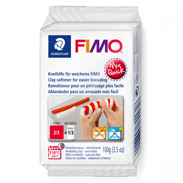 FIMO Mix Quick Clay softener 100 g in der Gruppe Basteln & Hobby / Basteln / Modellieren bei Pen Store (126655)
