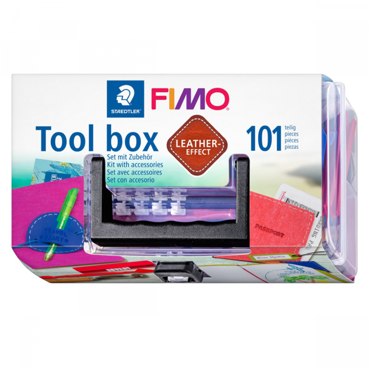 FIMO Leather Tool Box in der Gruppe Basteln & Hobby / Basteln / Modellieren bei Pen Store (126656)