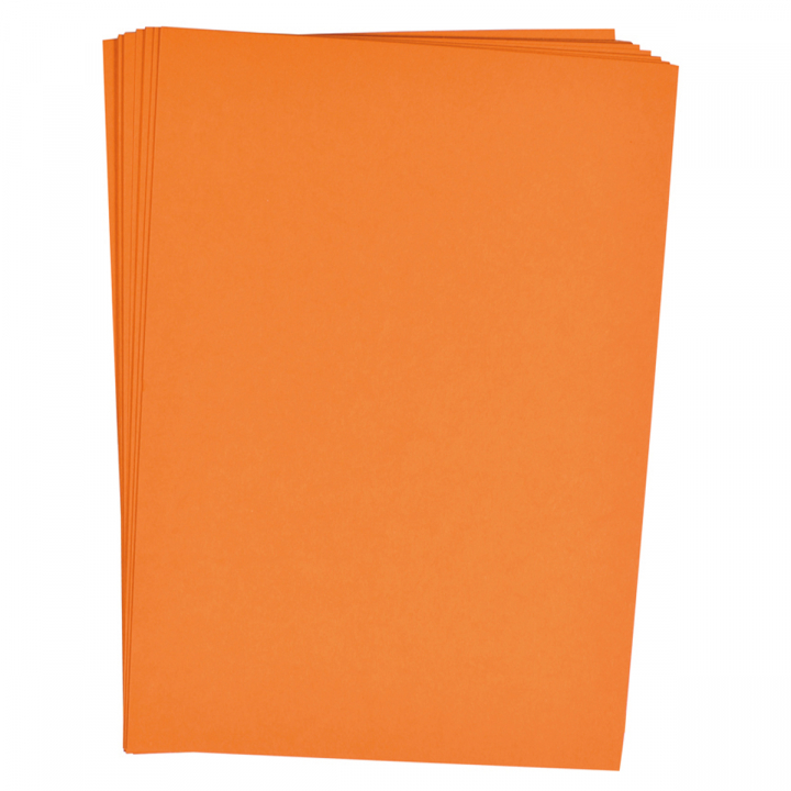 Papier orange 25 Stk 180 gr in der Gruppe Papier & Blöcke / Künstlerblöcke / Buntes Papier bei Pen Store (126887)
