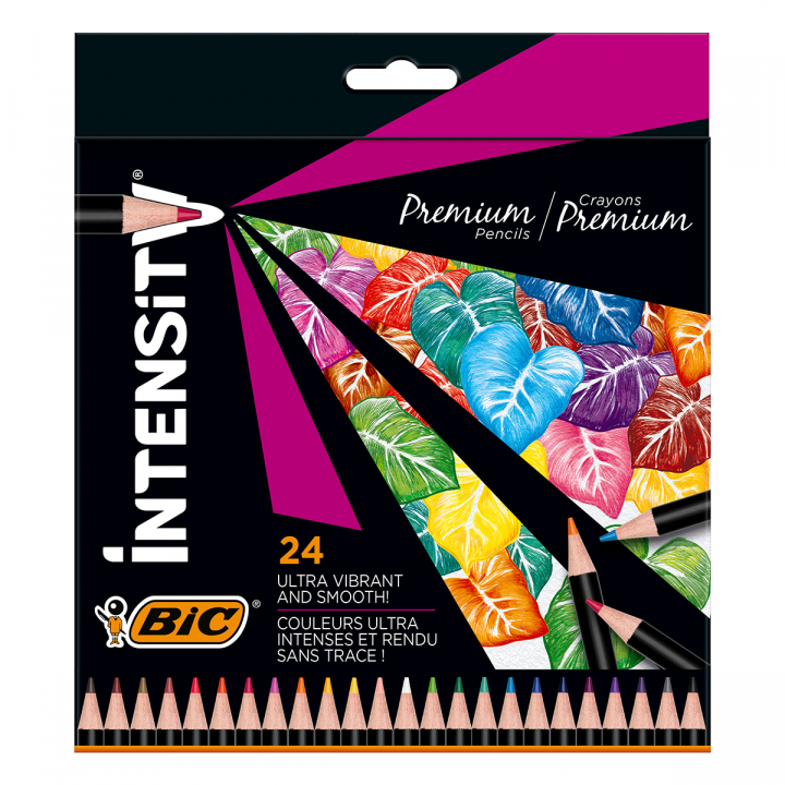 Intensity Premium Buntstifte 24er-Pack in der Gruppe Stifte / Künstlerstifte / Buntstifte bei Pen Store (126948)