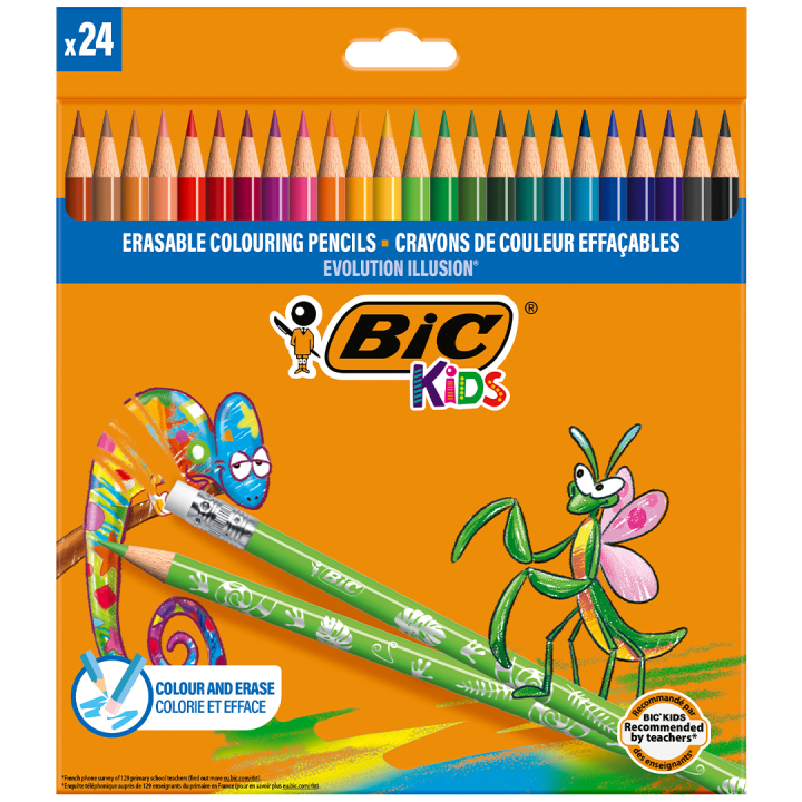 Evolution Illusion Buntstifte 24er-Pack in der Gruppe Kids / Stifte für Kinder / Buntstifte für Kinder bei Pen Store (126954)