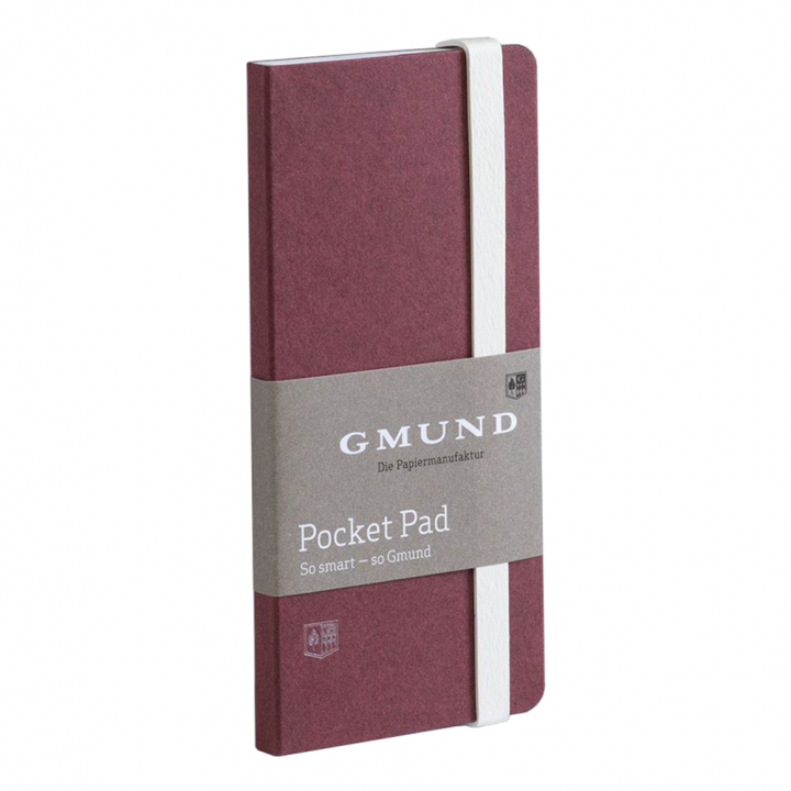 Pocket Pad Notizbuch Merlot in der Gruppe Papier & Blöcke / Schreiben und Notizen / Notizbücher bei Pen Store (127219)