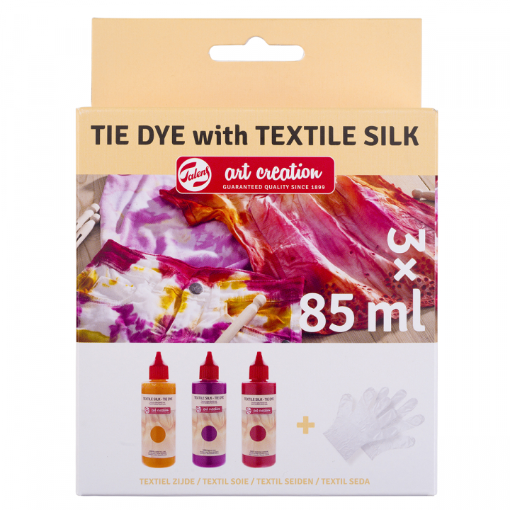 Tie Dye Set 3 x 85 ml Rosa in der Gruppe Basteln & Hobby / Farben / Textilmarker bei Pen Store (127713)