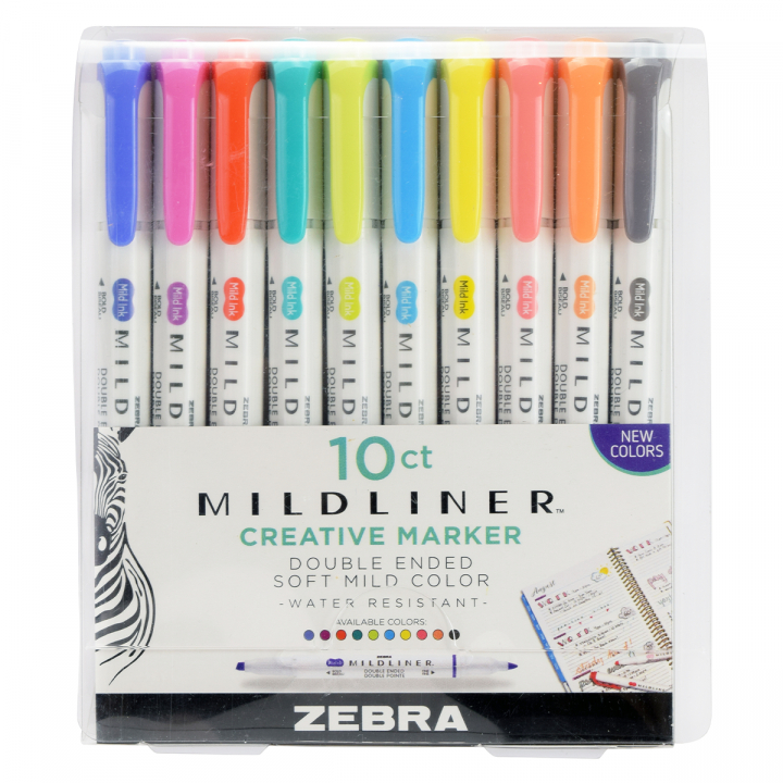 Mildliner 10-pack in der Gruppe Stifte / Künstlerstifte / Marker bei Pen Store (127931)