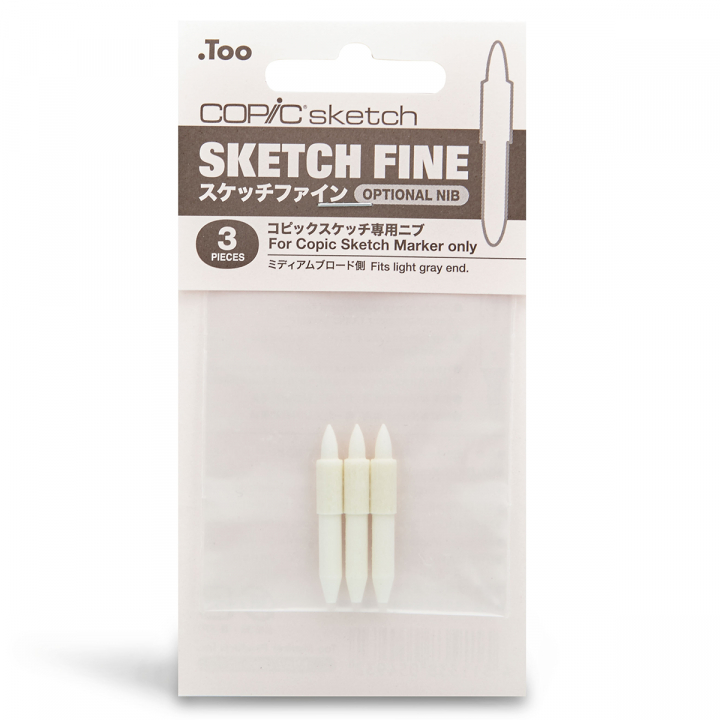 Sketch Spitze fein 3er-Pack in der Gruppe Stifte / Schreibwaren / Zubehör und Ersatzteile bei Pen Store (128148)
