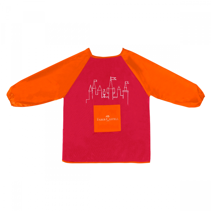 Schürze Rot/Orange in der Gruppe Kids / Basteln für Kinder / Kindermalfarbe bei Pen Store (128311)