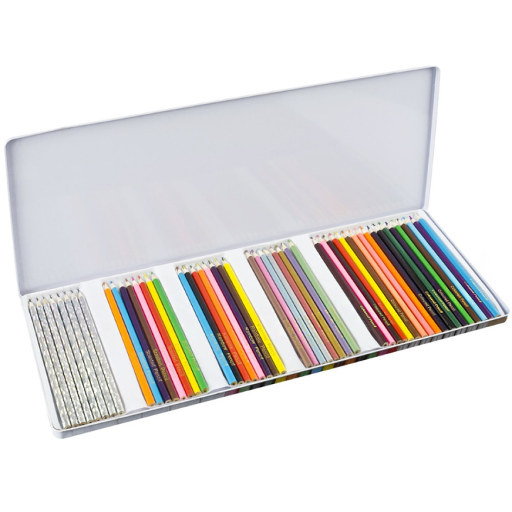 Buntstift-Set 50-tlg. in der Gruppe Stifte / Künstlerstifte / Buntstifte bei Pen Store (128497)