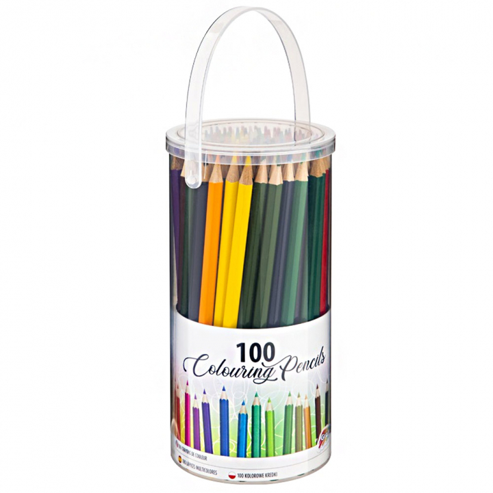 Buntstifte in Aufbewahrungsbox 100 stk in der Gruppe Kids / Stifte für Kinder / Buntstifte für Kinder bei Pen Store (128503)