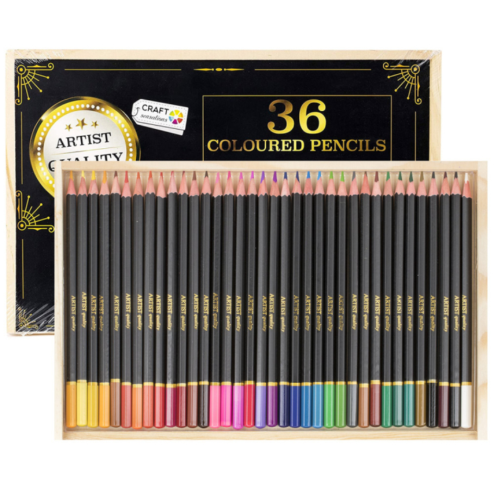 Buntstifte in Box 36 st in der Gruppe Stifte / Künstlerstifte / Buntstifte bei Pen Store (128576)