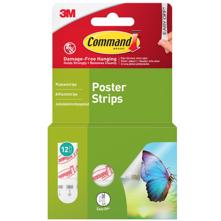 Command Poster Strips in der Gruppe Basteln & Hobby / Organisieren / Rahmen / Bilderaufhängung bei Pen Store (128718)
