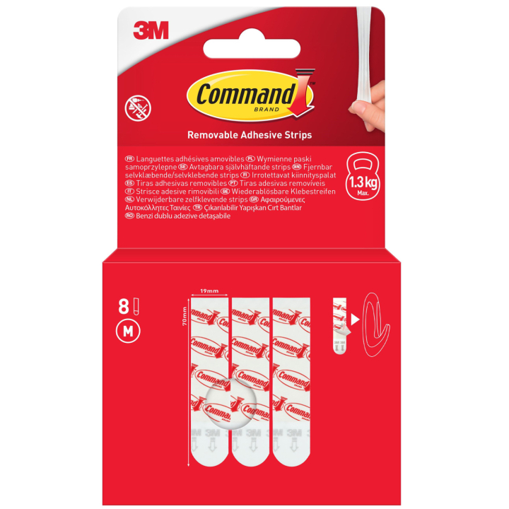 Command Adhesive Strips in der Gruppe Basteln & Hobby / Organisieren / Rahmen / Bilderaufhängung bei Pen Store (128719)