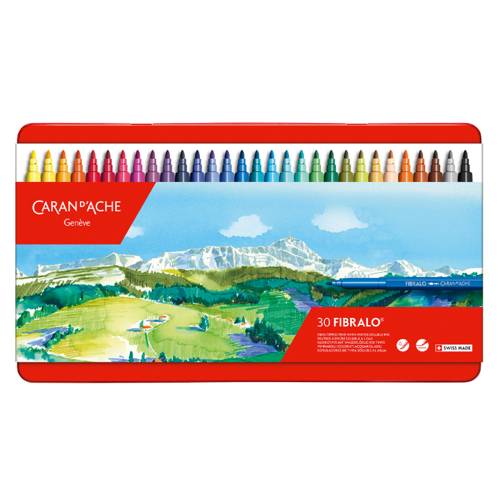 Fibralo Filzstifte 30er-Set in der Gruppe Stifte / Künstlerstifte / Filzstifte bei Pen Store (128899)