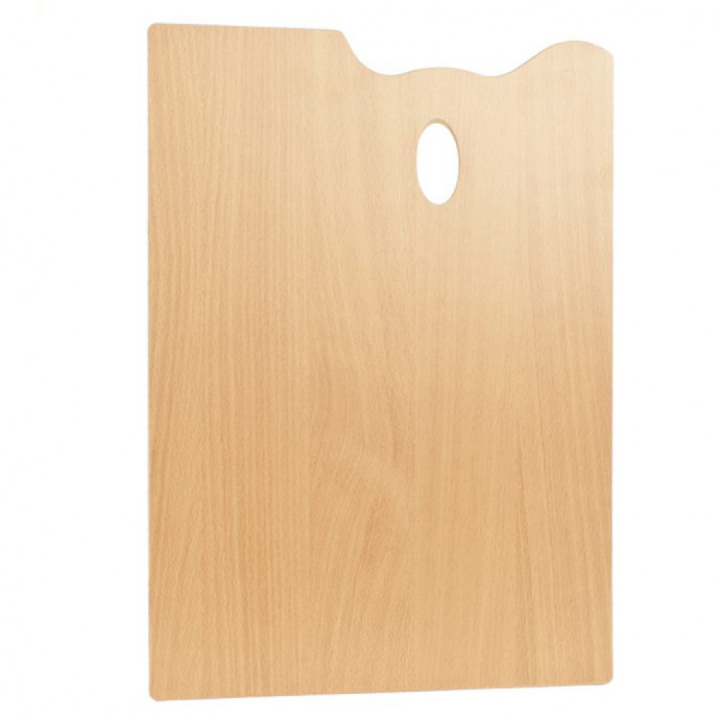 Holzpalette Rechteckig 35 x 45 cm in der Gruppe Künstlerbedarf / Atelier / Mischpaletten bei Pen Store (129183)