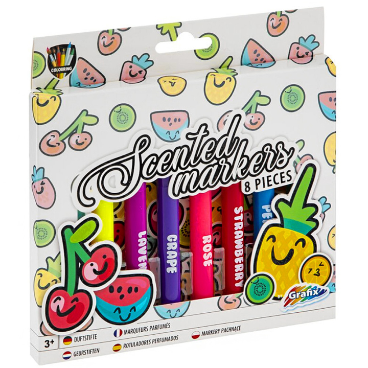 Duftstifte, 8 stk in der Gruppe Kids / Stifte für Kinder / Filzstifte für Kinder bei Pen Store (129326)