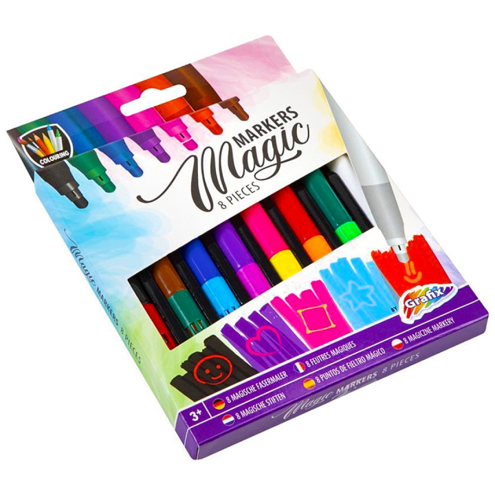 Magische Zauberstifte, 8 stk in der Gruppe Kids / Stifte für Kinder / Filzstifte für Kinder bei Pen Store (129328)
