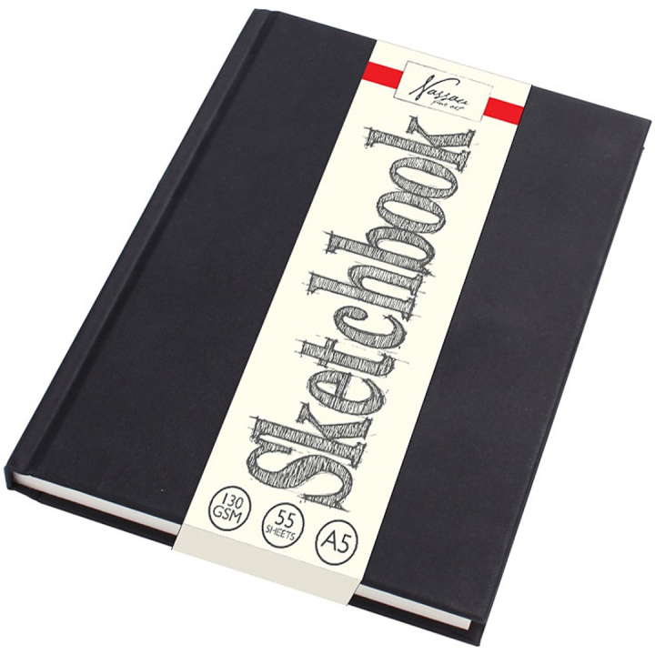 Sketch book 13x21cm 130gsm in der Gruppe Papier & Blöcke / Künstlerblöcke / Skizzenbücher bei Pen Store (129359)
