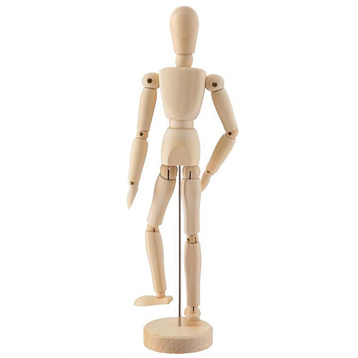 Holzpuppe 30 cm in der Gruppe Künstlerbedarf / Künstlerzubehör / Werkzeug und Zubehör bei Pen Store (129369)