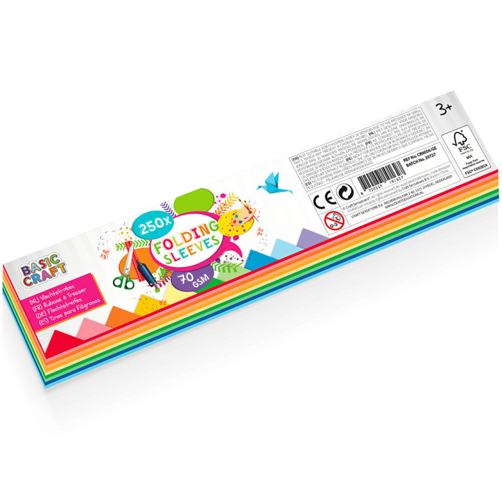 Farbige Sternstreifen, 250 stk in der Gruppe Kids / Spaß und Lernen / Zeichenblöcke und Papier für Kinder bei Pen Store (129386)