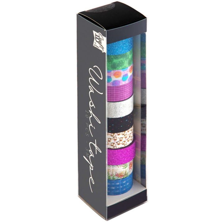Washi tape 10-pack Mix in der Gruppe Kids / Spaß und Lernen / Klebeband für Kinder bei Pen Store (129393)