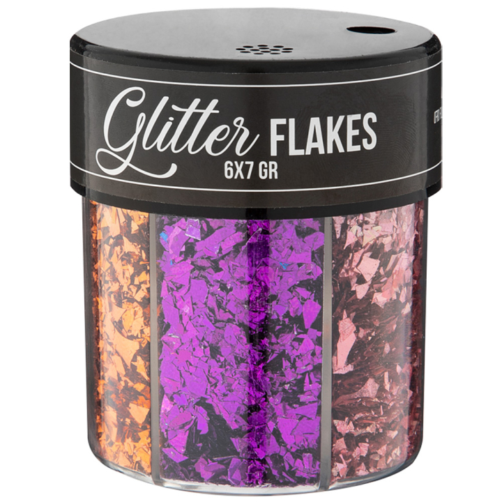 Geschredderter Glitter im Glas in der Gruppe Basteln & Hobby / Basteln / Basteln und DIY bei Pen Store (129396)