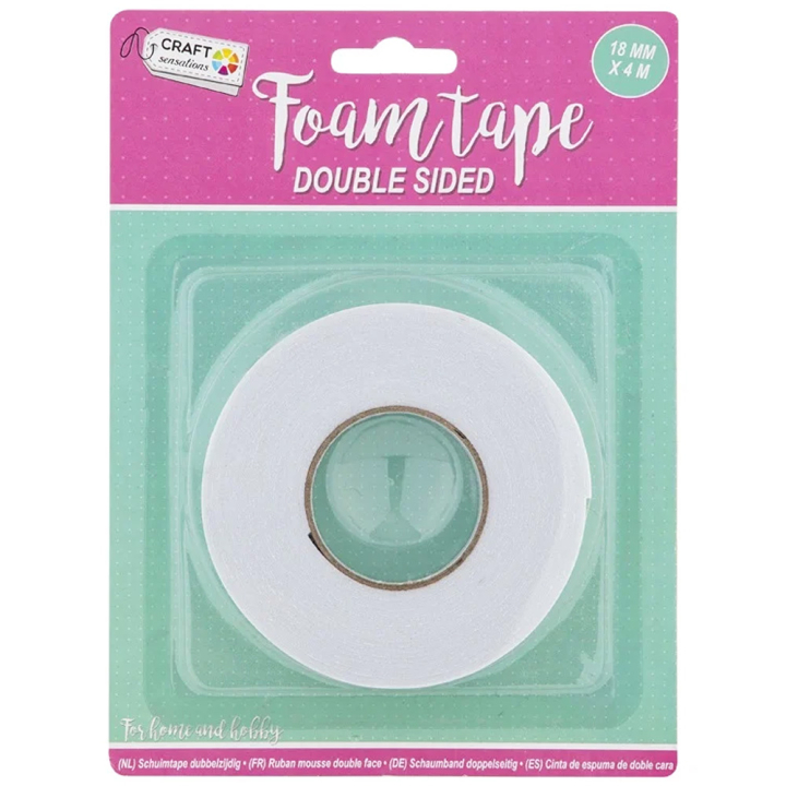Foam-tape Doppelt klebend 18mm in der Gruppe Basteln & Hobby / Hobbyzubehör / Klebeband bei Pen Store (129400)