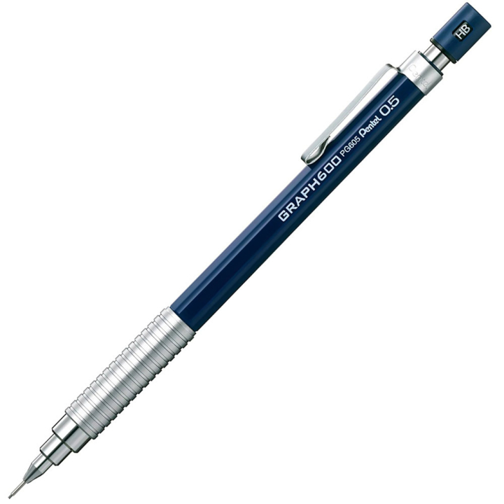 Graph 600 Druckbleistift 0.5 Navy in der Gruppe Stifte / Schreiben / Druckbleistift bei Pen Store (129863)