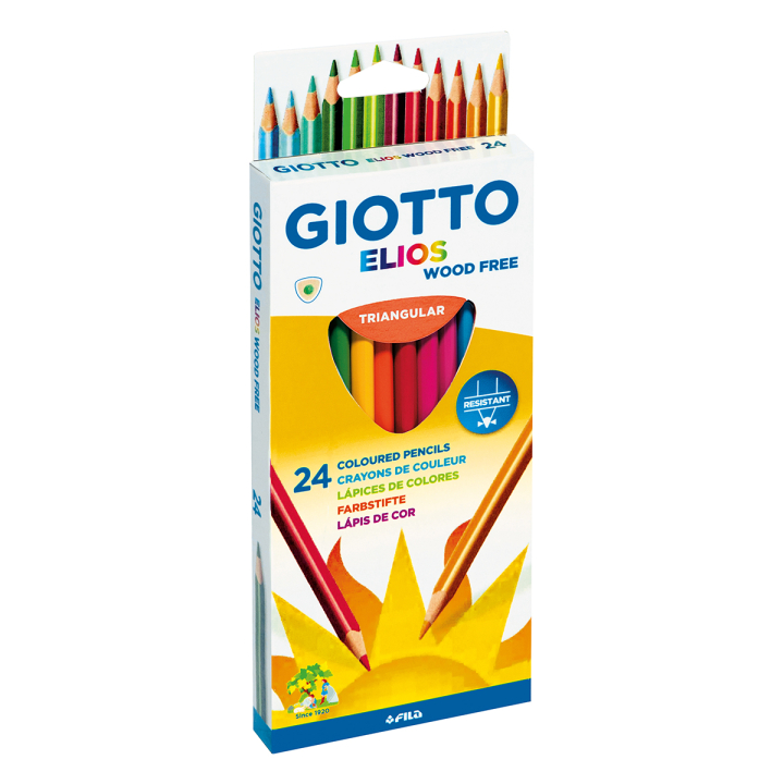 Elios Buntstifte 24er-Set in der Gruppe Kids / Stifte für Kinder / Buntstifte für Kinder bei Pen Store (129895)