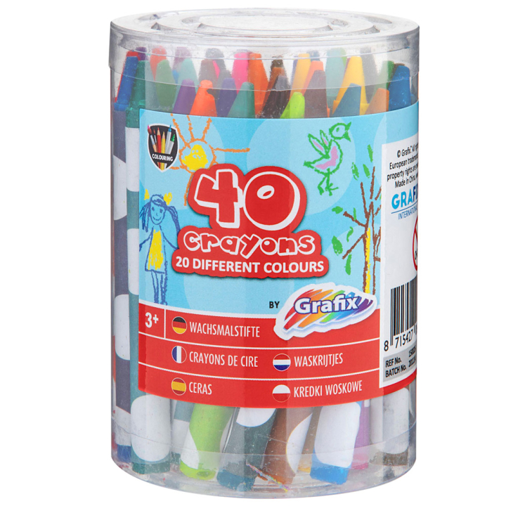 Buntstifte 40 stk in der Gruppe Kids / Stifte für Kinder / Kreidestiften für Kinder bei Pen Store (129933)