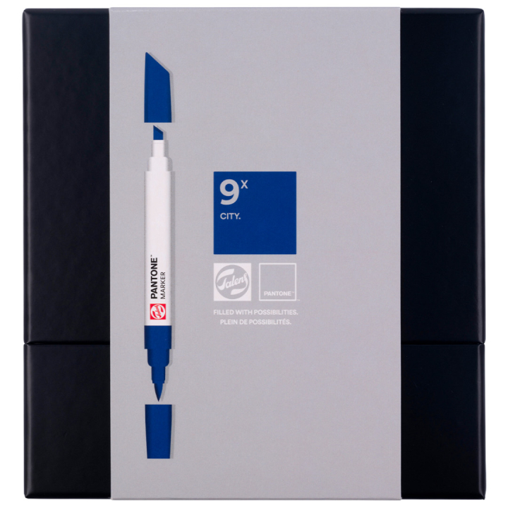 Marker 9er Set City in der Gruppe Stifte / Künstlerstifte / Marker bei Pen Store (130494)