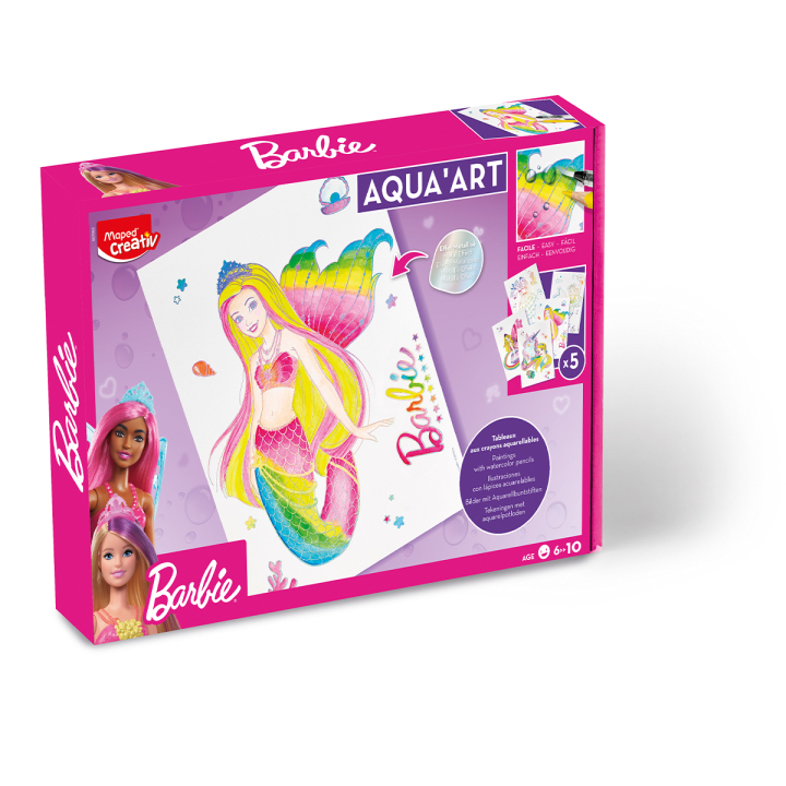 Barbie Aqua art 25 Stück in der Gruppe Kids / Spaß und Lernen / Geschenke für Kinder bei Pen Store (130557)