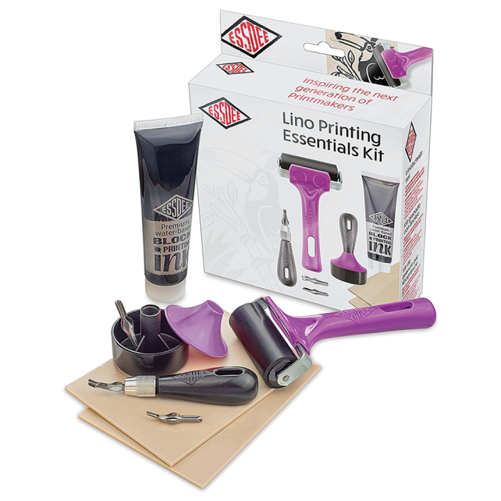Linoleum-Set Essentials 8 Stk in der Gruppe Basteln & Hobby / Techniken / Linoldruck bei Pen Store (130572)