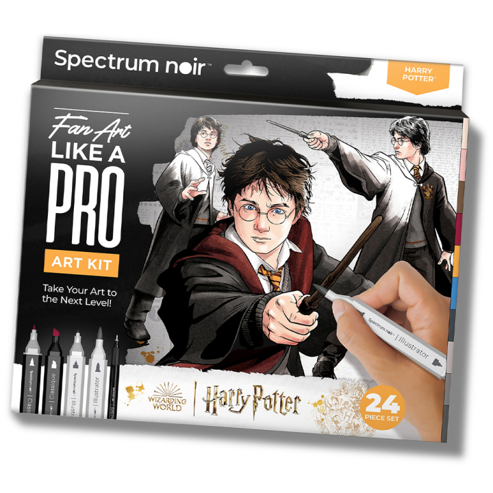 Art Kit 24-set Harry Potter in der Gruppe Stifte / Künstlerstifte / Marker bei Pen Store (130635)