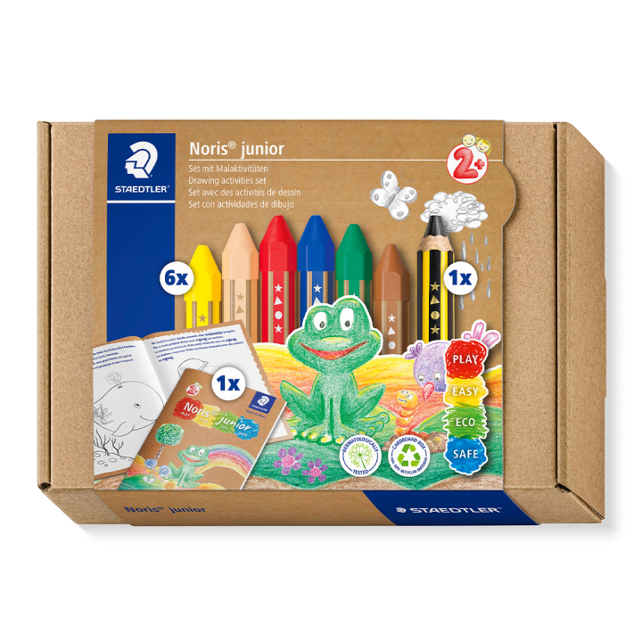 Noris Junior Zeichnungsbox in der Gruppe Kids / Stifte für Kinder / Buntstifte für Kinder bei Pen Store (130645)