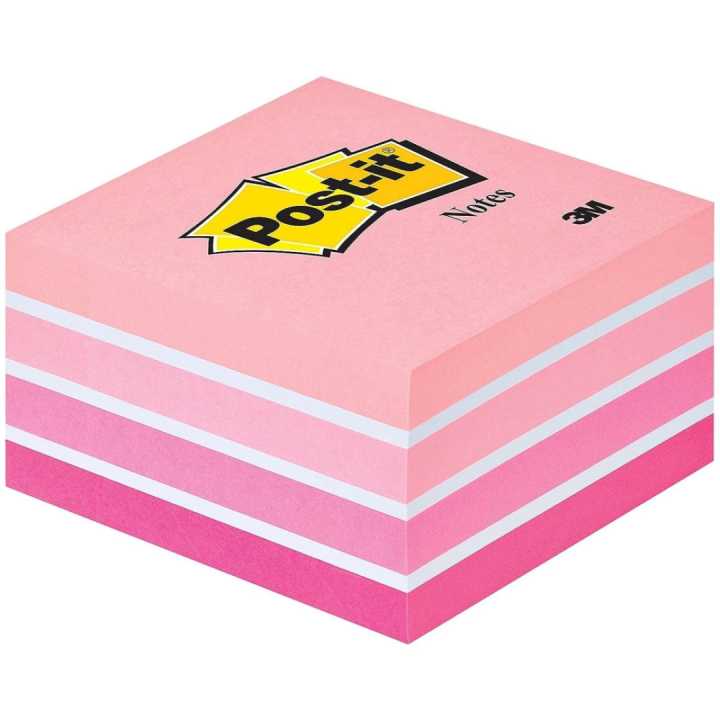 Post-it Note Cube 76x76 Pastellrosa in der Gruppe Papier & Blöcke / Schreiben und Notizen / Post-it und Notizblöcke bei Pen Store (130686)