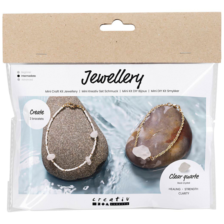 Mini DIY-kit Schmuck Bergkristall in der Gruppe Kids / Spaß und Lernen / Schmuck und Perlen / DIY-Set bei Pen Store (130692)