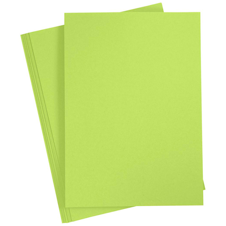Farbiges Papier Hellgrün A4 180g 20 Blatt in der Gruppe Kids / Spaß und Lernen / Zeichenblöcke und Papier für Kinder / Buntes Papier für Kinder bei Pen Store (130802)