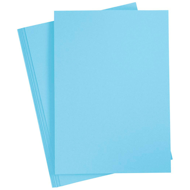 Farbiges Papier Hellblau A4 180g 20 Blatt in der Gruppe Kids / Spaß und Lernen / Zeichenblöcke und Papier für Kinder / Buntes Papier für Kinder bei Pen Store (130806)