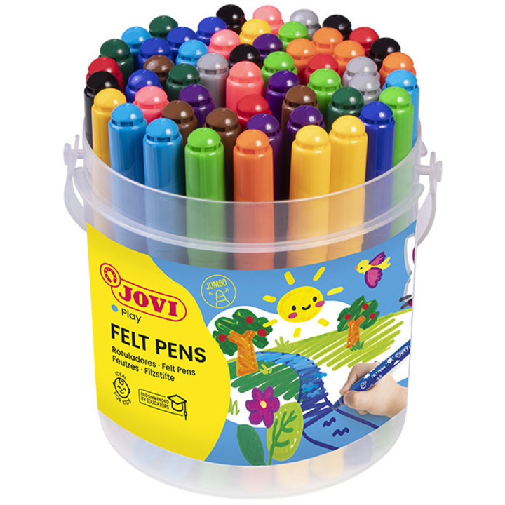 Filzstifte Jumbo 48er-Set in der Gruppe Kids / Stifte für Kinder / Filzstifte für Kinder bei Pen Store (131124)