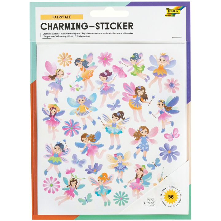 Sticker Fairytale 2 Blatt in der Gruppe Kids / Spaß und Lernen / Stickers bei Pen Store (131548)