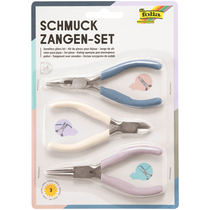 Schmuck-Zangen 6er-Pack in der Gruppe Basteln & Hobby / Basteln / Selbstgemachter Schmuck bei Pen Store (131573)