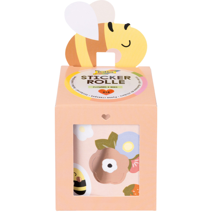 Stickerrolle Flowers & Bees in der Gruppe Kids / Spaß und Lernen / Stickers bei Pen Store (131596)