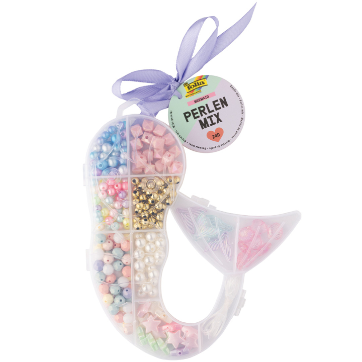 Perlen Mix Mermaid 240er-Pack in der Gruppe Kids / Spaß und Lernen / Schmuck und Perlen / DIY-Set bei Pen Store (131616)