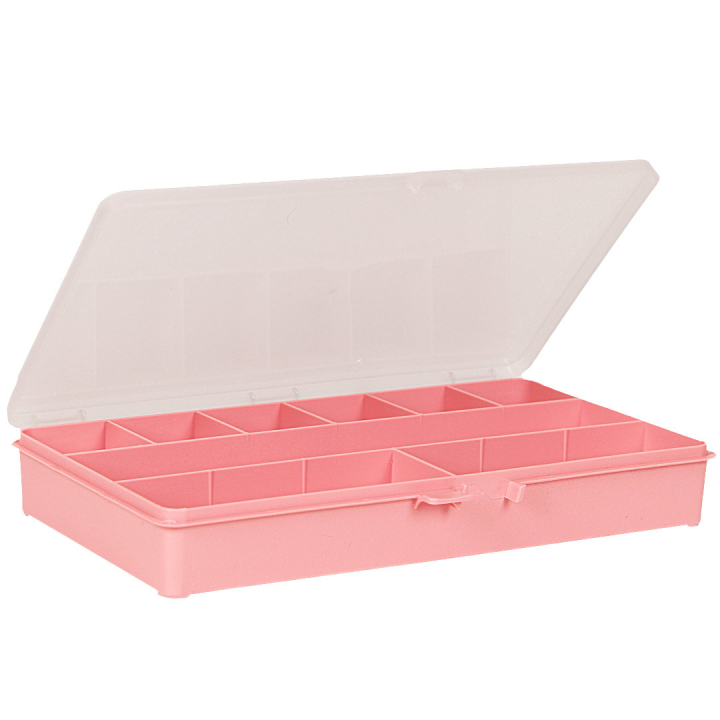 Aufbewahrungsbox mit 9 Fächern in der Gruppe Basteln & Hobby / Organisieren / Aufbewahrungsboxen bei Pen Store (131953)