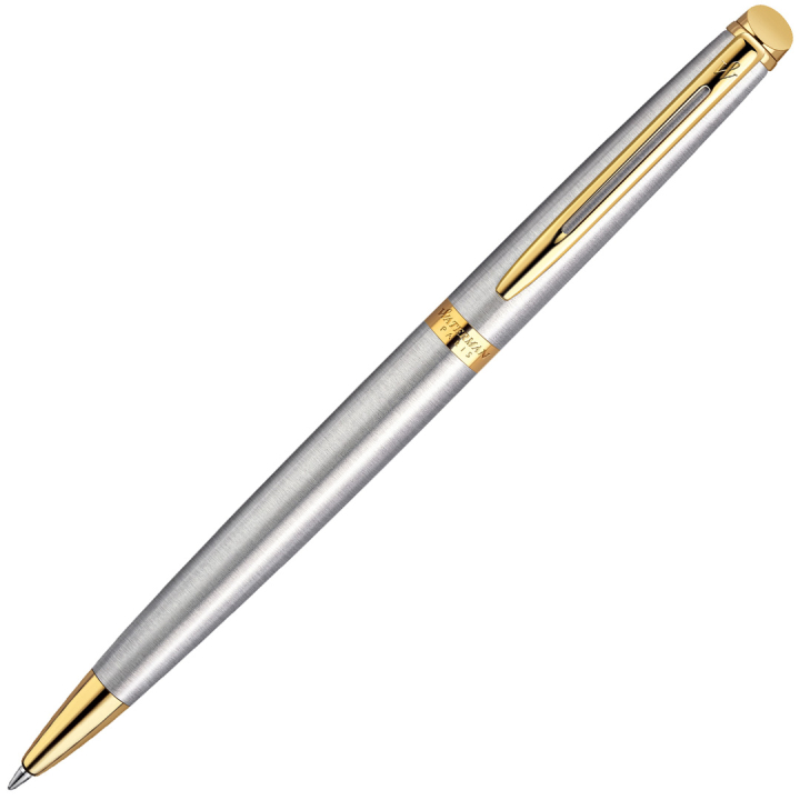 Hémisphère Steel/Gold Kugelschreiber in der Gruppe Stifte / Schreiben / Kugelschreiber bei Pen Store (132004)