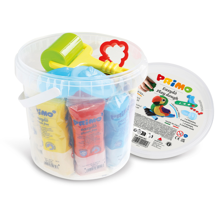 Knete Soft 10x100g + Zubehör in der Gruppe Kids / Basteln für Kinder / Basteln mit Ton bei Pen Store (132150)