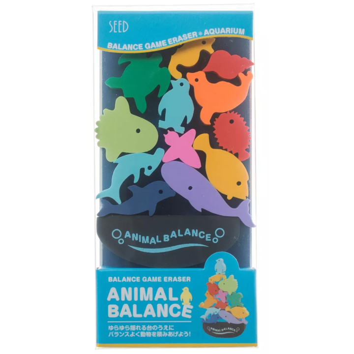 Eraser Balance Game Aquarium in der Gruppe Stifte / Schreibwaren / Radiergummis bei Pen Store (132675)